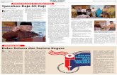 BAHASA MALAYSIA DI PERSADA DUNIA Syarahan Raja · PDF filepada tahun 1999 untuk membina ... an masyarakat terhadap bahasa Melayu dan memperkukuh kem- ... Membina Negara Bangsa. Selain