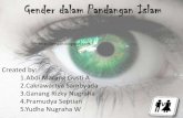 Gender dalam Pandangan Islam -  · PDF fileKonsep Gender Dalam Islam ... kedudukan yang sama antara lelaki dan perempuan dalam menjalankan kehidupan beragama