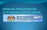HRMIS 2 - sppkn.moh.gov.mysppkn.moh.gov.my/SPPKN/Manual_Pengambilan_Cuti_Hrmis.pdf · PERJALANAN KE WAR-NEGARA Kementerian Kesihatan Malaysia MANUAL PENGAMBILAN CUTI DALAM SISTEM
