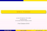 BAB 4. FUNGSI - · PDF fileKomposisi fungsi Fungsi Karakteristik Ilham Saifudin (MI) BAB 4. FUNGSI 31st October 2016 2 / 23. Fungsi Deﬁnisi Fungsi BAB 4. FUNGSI 1 Fungsi ... Nama