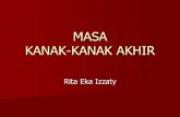 MASA KANAK-KANAK AKHIRstaff.uny.ac.id/sites/default/files/pendidikan/Dr. Rita Eka Izzaty... · – 8,0 tahun : cerita-cerita khayal, ... menggambarkan keadaan emosi remaja yg tdk