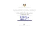 HURAIAN SUKATAN PELAJARAN TINGKATAN DUA BAHASA · PDF fileBahasa Melayu sekolah menengah dan berfungsi sebagai panduan untuk guru dalam pengajaran dan pembelajaran. Huraian Sukatan