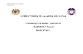 DSP Pendidikan Islam Tingkatan 1 Februari 2013 · PDF filebagi melahirkan rakyat Malaysia yang berilmu pengetahuan, ... Menyatakan dalil akli dan naqli tentang kewujudan Allah SWT.