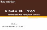 RISALATUL INSAN -   · PDF fileManusia dan Misi Manusia dalam pandangan Islam Nafsul Insan. MANUSIA DALAM PANDANGAN ISLAM ... kebaikan, dan keindahan