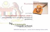 DEVELOPMENT CONTROL (PART 1) and Planning Tools · PDF fileBahagian Penyelidikan dan Pembangunan ... Menyiarkan laporan, buletin, ... Garis Panduan Perancangan Tanah Perkuburan Islam