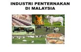 INDUSTRI PENTERNAKAN DI MALAYSIA - … to livestock... · JENIS TERNAKAN 2007 2008 2009 2010p 2011e Lembu 842,186 851,227 860,491 837,543 855,543 Kerbau 130,775 131,229 127,152 125,175