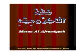 Matan Al Ajrumiyah -  · PDF fileMatan Al Ajrumiyyah ( ) 4 katanya mau belajar nahwu (nih.. ane siapin bahannya). Dan kepada semua yang ingin mendapatkan terjemahan ini secara
