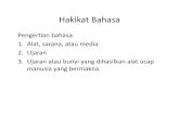 Kajian Bahasa Indonesia - staffnew.uny.ac.idstaffnew.uny.ac.id/upload/130926849/pendidikan/Kajian+Bahasa... · Sistem bahasa 1. Fonologi 2. Morfologi 3. Sintaksis 4. Semantik 5. pragmatik.