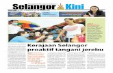 Selangor Penggerak Kemajuan Saksama Kini · PDF filepada orang ramai di semua peja- ... pembakaran terbuka Kampung ... sebut manakala kertas-kertas siasatan juga dibuka