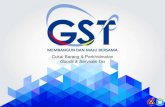 Cukai Barang & Perkhidmatan Goods & Services · PDF fileSenario percukaian sebelum GST ... Malaysia 6% Perbandingan kadar ... Hanya di Ghana, pemansuhan disebabkan “civil unrest