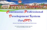 Continuous Professional Development System (SysCPDbsm.upsi.edu.my/download/Syscpd/SLAID PRESENTATION CPD 2011.… · aktiviti pengembangan pengetahuan, ... Laporan Penilaian Prestasi