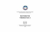 MATEMATIK TINGKATAN 4 - smktt01.weebly.comsmktt01.weebly.com/uploads/1/7/8/4/17847255/hsp_matematik_tg4.pdf · Penggunaan Bahasa Inggeris dan/atau Bahasa Malaysia dalam ... Maklumat
