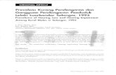 Prevalens Kurang Pendengaran dan Gangguan Pendengaran ... · PDF fileORIGINAL ARTICLE Prevalens Kurang Pendengaran dan Gangguan Pendengaran Penduduk Lelaki Luarbandar Selangor, 1993