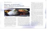 Kesihatan - infolib.bernama.cominfolib.bernama.com/doc/mag/637.pdf · Kesihatan Nasi lemak menjadi antara penyebab obesiti dalam kalangan kanak-kanak. Benarkah dakwaan tersebut? MARINA