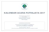 KALENDAR ACARA PUTRAJAYA 2017 - ppj.gov.my 2017 Putrajaya Ogos.pdf · Waterski & Wakeboard 25-29 Ogos 2017 Pusat Sukan Air, Presint 6 3. Doa Untuk Malaysia 12 Ogos 2017 Dataran Putra,