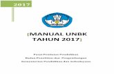 Manual UNBK tahun 2016 - · PDF fileV. PANDUAN TEKNISI UNBK ... UPS : Minimal untuk server dan untuk 2 jam Genset : Untuk seluruh perangkat yang dipakai untuk UNBK D. Sumber Daya Manusia