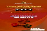 KEMENTERIAN PELAJARAN MALAYSIA - skpkbp.edu.myskpkbp.edu.my/documents/ModulPengajaranMatematikThnPengukuha… · MATEMATIK TAHUN PENGUKUHAN Terbitan Kementerian Pelajaran Malaysia