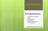 STATISTIKA 3 SKS - · PDF fileMetode dan Instrumen Pengumpuan Data ... Pedoman Wawancara ... ( checlist ) 3 Pengamatan/Observasi ( observation ) a. Lembar pengamatan b. Panduan Pengamatan