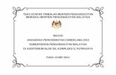 TEKS UCAPAN TIMBALAN MENTERI PENGANGKUTAN … Speeches/Year 2011/Teks Ucapan Timbalan... · 1 teks ucapan timbalan menteri pengangkutan mewakili menteri pengangkutan malaysia majlis