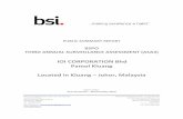 RSPO ANNUAL SURVEILLANCE ASSESSMENT (ASA3) Public Summary... · RSPO Third Annual Surveillance Assessment IOI Pamol Kluang Mill ... BSi has conducted the Third Annual Surveillance