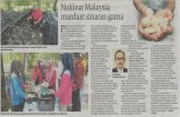 300-2 -  · PDF fileNuklear Malaysia manfaat sinaran gama Projek tersebut kata beliau, banyak memberi manfaat kepada komuniti khasnya pengusaha cendawan kerana ia