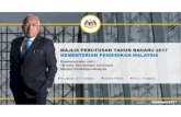 Perutusan 2017.pdf · Bantuan banjir 2017 untuk negeri Kelantan, Terengganu ... Elaun Pra Universiti (EPIJ) Bantuan Makanan Asrama ... Calon UPSR 2016: ...