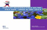 DIKTAT MATEMATIKA SD/MI PRA OSN - IMSO & IMC 2014 · PDF filediktat matematika sd/mi pra osn - imso & imc 2014 erick institute indonesia page 1 pembinaan olimpiade matematika pra osn