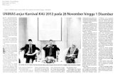 Surat khabar: Utusan Borneo Hari/Tarikh: 9/11/2012 Muka ... anjur carnival K4U 2012 pada 28... · Antara pengisian aktiviti Karnival K4U adalah seperti ... daripada unit beruniform