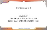 Pertemuan 4 -   · PDF filePengembangan Pendekatan SPK Pengembangan Pendekatan SPK Siklus Hidup Pengembangan Sistem (System Development Life