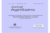 Jurnal AgriSains Vol. 4 No. 7., September 2013 ISSN : 2086 ...lppm.mercubuana-yogya.ac.id/wp-content/uploads/2013/12/JURNAL... · pengayakan agar mendapatkan butiran dengan ukuran