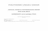 POLITEKNIK UNGKU OMAR - puo.edu.my v… · politeknik ungku omar ... introduction to history of architecture ... cc603 project management djp-b4 (jka) monday, october 28, 13 22 8.30
