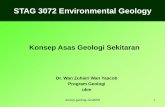 STAG 3072 Environmental Geology - Official Portal of · PDF file · 2010-01-09Komponen penting untuk alam sekitar ialah faktor ... avoided where possible and their threat to human