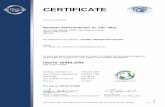 Renesas Semiconductor KL Sdn. Bhd. Contract Office: DQS Holding GmbH, Konrad-Adenauer-Allee 8-10, 61118 Bad Vilbel, Germany 1 / 5 2017-04-10 CERTIFICATE This is to certify that Renesas