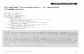 Bacterial Contamination of Hospital Disinfectants - e … to contaminated chlorhexidine solution used for ... 1:40 3/15 (0.2%) 5/8 ... BACTERIAL CONTAMINATION OF HOSPITAL DISINFECTANTS