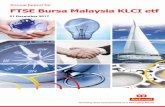 Annual Report for FTSE Bursa Malaysia KLCI etf - AmBank · PDF file2 Stock code Company’s name Percentage weight (%) Shares in issue (‘million units) 4677 YTL Corporation Berhad