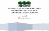 Projek Single Sign On (SSO) Kementerian Tenaga, …fadils.yolasite.com/resources/KeTTHA/ManualSSO.pdf · memberikan kepadanya katalaluan pada setiap aplikasi (HRMIS, Portalintranet