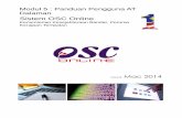 Sistem OSC Online - mdkl.gov.my...... Urusetia OSC, v) Agensi Teknikal Dalaman ( AT Dalaman ), ... ( contoh dibawah ). Nota adalah panduan tambahan untuk pengguna. 2.0 Akses Sistem