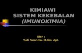 PowerPoint Presentation€¦ · PPT file · Web view · 2012-06-10KIMIAWI SISTEM KEKEBALAN (IMUNOKIMIA) Oleh : Yudi Purnomo, M.Kes, Apt. TANDA–TANDA IMUNODEFISIENSI Sering / rentan