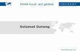 Selamat Datang - fidfinvest.com · Lina Benedict Consultant Middle East/ India.  ... • Pemeriksaan Perekonomian • Pemeriksaan Akhir • Pemeriksaan Pembukuan Syarikat
