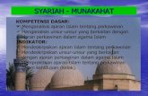 SYARIAH - MUNAKAHATstaffnew.uny.ac.id/upload/131862252/pendidikan/PAI+-+10+Munakahat… · Akad nikah ialah rangkaian ijab yang diucapkan ... an hukum sebagai wakil atas nama anak
