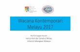 Wacana Kontemporari Melayu 2017 · Pertemuan tiga tamadun ... digital (data raya, big data) untuk analisis, penelitian bagi mengesan trend dan pola tertentu dalam usaha merancang