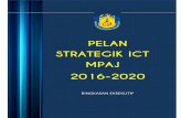 PELAN STRATEGIK ICT MPAJ - Portal Rasmi Majlis … ·  · 2017-02-08PELAN STRATEGIK ICT MPAJ 2016-2020 PSICT merupakan pelan induk yang dibangunkan untuk menyokong Pelan Strategik