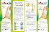 incontrodiet.comincontrodiet.com/assets/pdf/iNContro leaflet (Eng-Malay).pdfdalam 9 Ujian Klinikal 9 Rumusan semu a jad Berkesan secara klinikal Mengurangkan rasa lapar dan keinginan