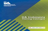 IIA Indonesiaiia-indonesia.org/wp-content/uploads/Katalog-Training-IIA... · 20 4Fraud Detection & Investigation for Internal Auditor ... Etika Tata Kelola/Usaha / Governance/Business