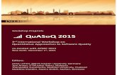 Workshop Preprints QuASoQ2015 - SWC · Workshop Preprints QuASoQ2015. 3. rd. ... Himanshu Singh, Manjunat Bagewadi, Abhishek Mitra and Rohit Karanth ... IIIT Hyderabad, India .