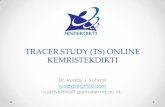 TRACER STUDY (TS) ONLINE KEMRISTEKDIKTI ·  · 2018-03-02tracer study tracer selamat datang berita terkini workshop dan evaluasi hibah pusat karir dan pusat karir lanjutan o pengumuman