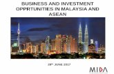 BUSINESS AND INVESTMENT OPPRTUNITIES IN MALAYSIA … · Companies Act 1965 ... Source: CIDB 33 MEGA PROJECTS IN MALAYSIA Melaka Gateway - 1366 Acre - GDV-RM56B Tun Razak Exchange