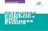 COUNTRY SUPPLEMENT: MYANMAR - Petronas · petronas code of conduct business ethics 2 country supplement: myanmar part i : conduct tending to jeopardise duty of good faith and fidelity