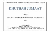 Tajuk: GURU PEMBINA NEGARA BANGSA *** - PORTAL …e-masjid.jais.gov.my/uploads/uploads/19.05.2017 (RUMI) GURU PEMBI… · dibuktikan berdasarkan nukilan Imam Ghazali dalam kitab „Ihya