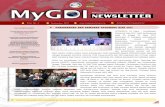 MyGDI Newsletter...telah bersidang bagi tujuan mempromosikan teknologi dan aplikasi geospatial ... Teknologi Hijau dan Air ... Lawatan kerja ini telah dipengerusikan oleh Puan ...